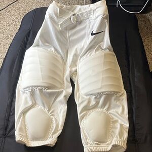 Nike White Football Pants with Padding